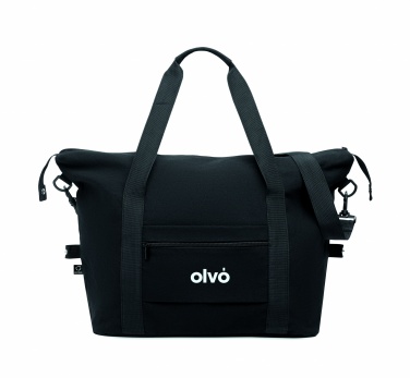 Logo trade corporate gifts image of: Weekend bag recycled material