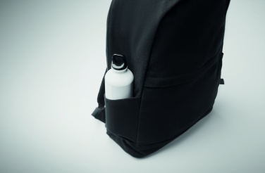 Logotrade business gifts photo of: A 15-inch laptop backpack made of recycled pre-consumer cotton and recycled polyester with customizable printing.
