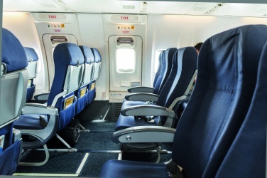 Logo trade promotional giveaways image of: Underseat luggage trolley