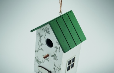 Logo trade promotional merchandise photo of: Bird house in plywood