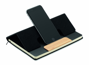 Logo trade corporate gifts image of: A5 RPET notebook set