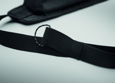 Logo trade promotional merchandise image of: Hiking waist bag in 420D nylon