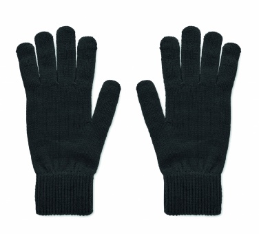 Logotrade promotional merchandise picture of: Knitted gloves in RPET