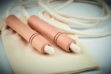 Logo trade promotional giveaways picture of: Cotton skipping rope