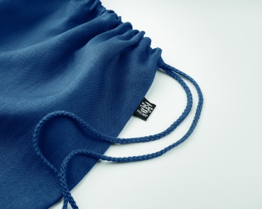 Logo trade corporate gifts picture of: Hemp drawstring bag 200 gr/m²