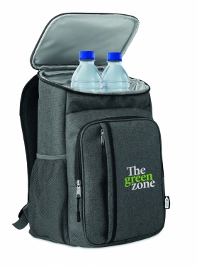 Logo trade corporate gifts image of: Outdoor cooler bag 600D RPET