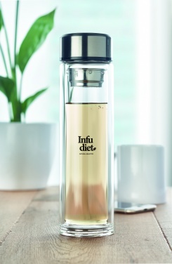 Logotrade promotional gift image of: Bottle with touch thermometer