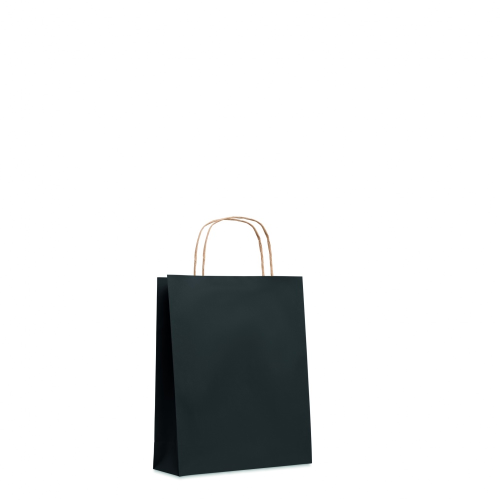 Logo trade promotional products image of: Small Gift paper bag 90 gr/m²