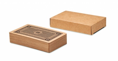 Logo trade business gifts image of: Recycled paper playing cards