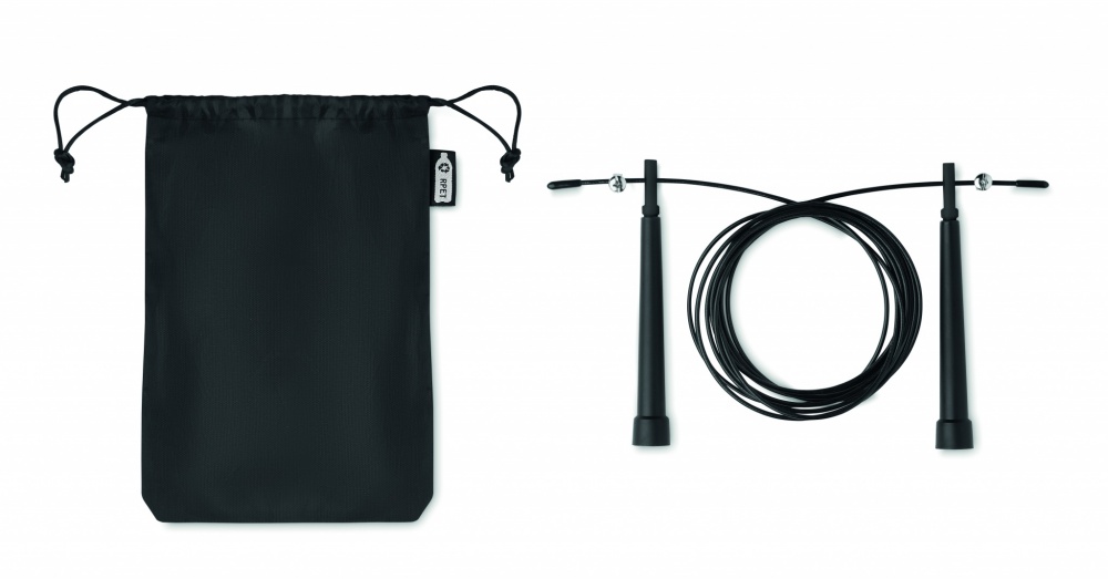 Logotrade promotional merchandise photo of: Speed jumping rope RPET pouch