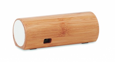 Logotrade promotional giveaway image of: Wireless bamboo speaker 2x5W