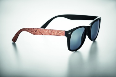Logo trade business gifts image of: Sunglasses with cork arms TALLINN