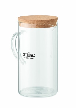 Logotrade promotional merchandise picture of: Borosilicate glass decanter 1L