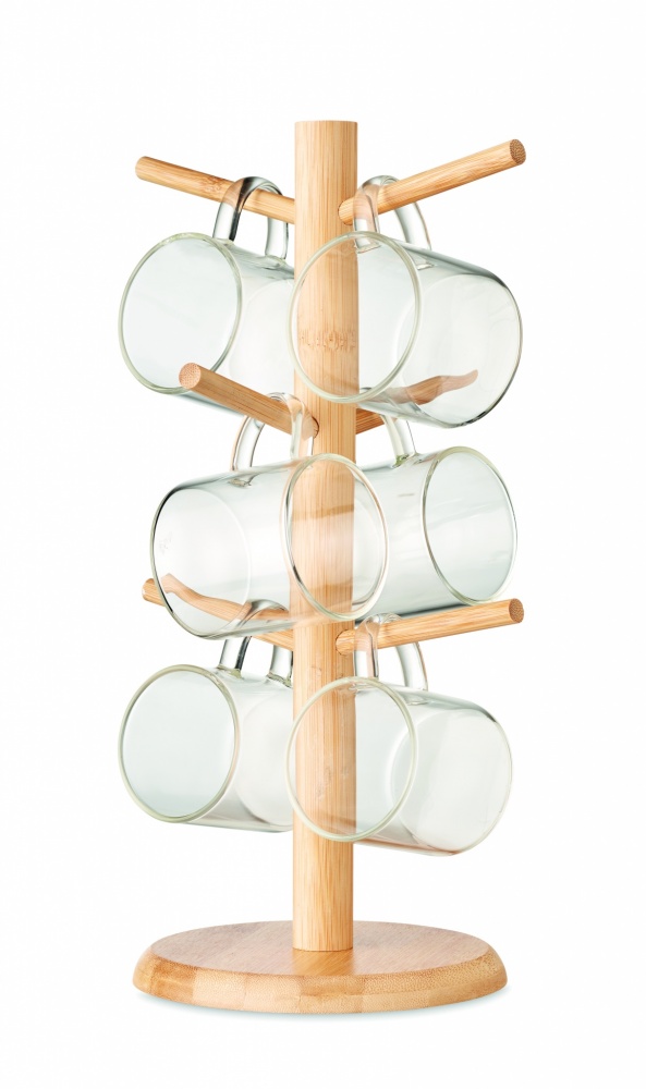 Logotrade corporate gift picture of: Bamboo cup set holder