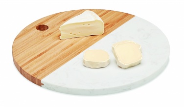 Logotrade corporate gift picture of: Marble/ bamboo serving board