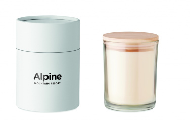 Logo trade promotional merchandise photo of: Vanilla fragranced candle