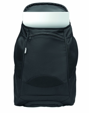 Logo trade promotional gift photo of: 600D RPET sports rucksack