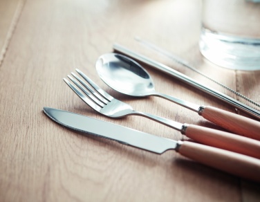 Logotrade promotional product image of: Cutlery set stainless steel