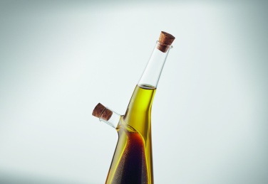 Logo trade corporate gifts picture of: Glass oil and vinegar bottle