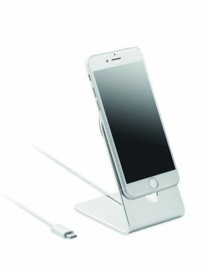 Logo trade promotional gift photo of: Portable magnetic charger 15W