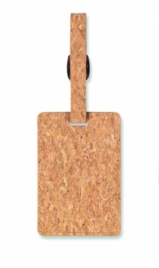 Logotrade promotional product image of: Cork luggage tag