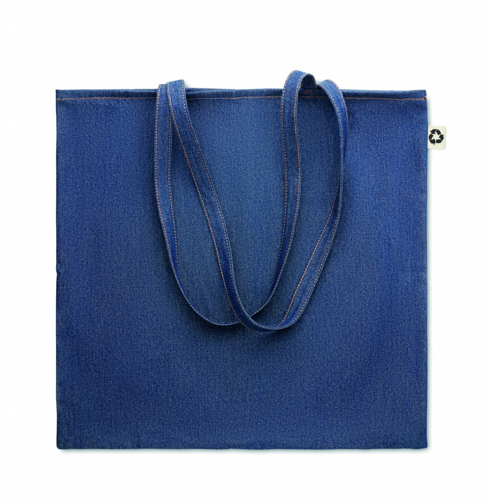 Logotrade business gift image of: Recycled denim shopping bag