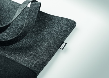 Logotrade business gifts photo of: RPET felt shopping bag