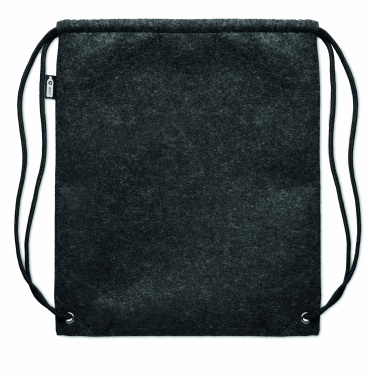 Logotrade advertising product image of: RPET felt drawstring bag
