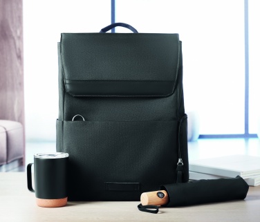 Logo trade corporate gift photo of: 600D RPET laptop backpack