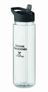 Logo trade promotional products image of: RPET bottle 650ml PP flip lid