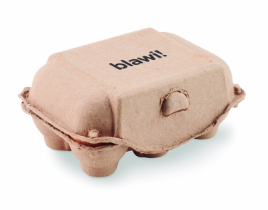 Logo trade promotional items picture of: 6 chalk eggs in box