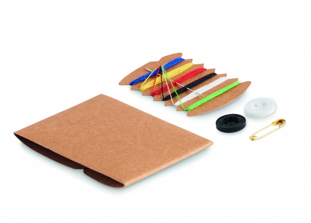 Logo trade promotional merchandise image of: Compact sewing kit