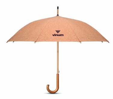 Logo trade promotional products picture of: 25 inch cork umbrella