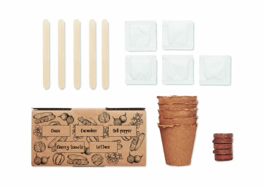 Logo trade promotional item photo of: Salad growing kit