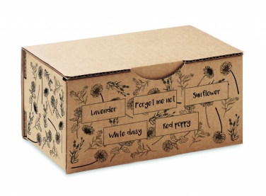 Logo trade corporate gifts image of: Flowers growing kit