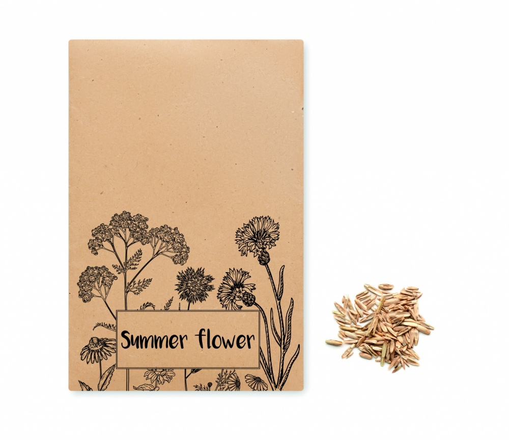 Logotrade promotional merchandise image of: Flowers mix seeds in envelope