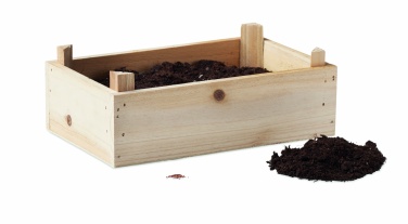 Logo trade promotional gift photo of: Strawberry kit in wooden crate