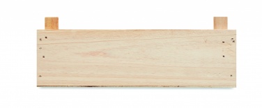 Logotrade promotional giveaway image of: Strawberry kit in wooden crate