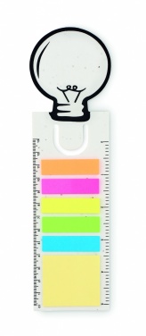 Logo trade promotional items picture of: Seed paper bookmark w/memo pad