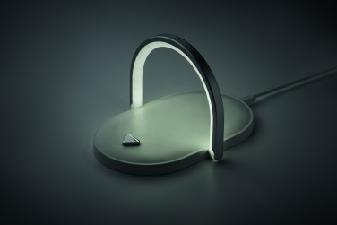 Logo trade promotional products image of: Light and wireless charger 10W