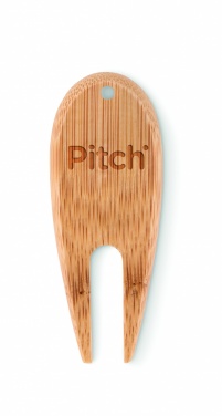 Logotrade promotional item picture of: Bamboo golf divot tool