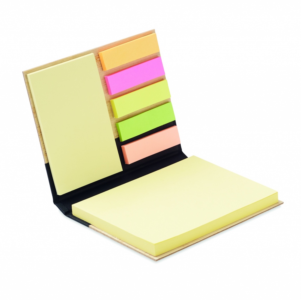 Logotrade advertising product picture of: Bamboo sticky note memo pad