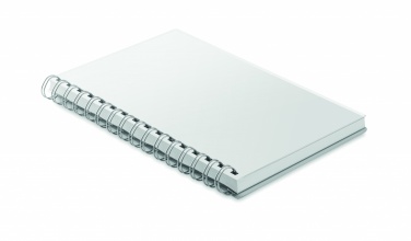 Logo trade promotional items image of: A5 RPET notebook recycled lined