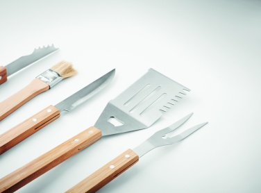 Logotrade advertising product picture of: 5 Barbecue tools in pouch