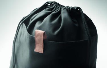 Logotrade promotional gift image of: Recycled cotton drawstring bag