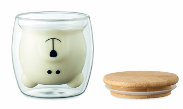 Logo trade promotional merchandise photo of: Double wall borosilicate mug