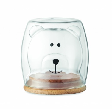 Logotrade advertising product image of: Double wall borosilicate mug