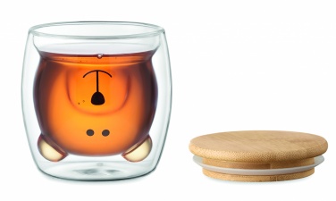 Logo trade promotional gifts picture of: Double wall borosilicate mug