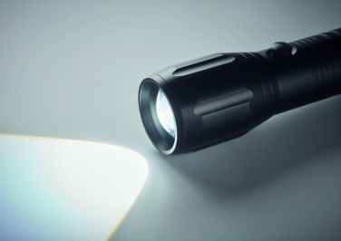 Logo trade corporate gifts picture of: Large aluminium LED flashlight