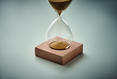 Logotrade promotional giveaway picture of: 5 minute sand hourglass